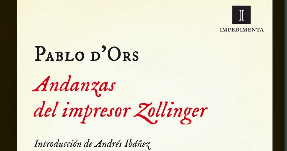 andanzas del impresor zollinger